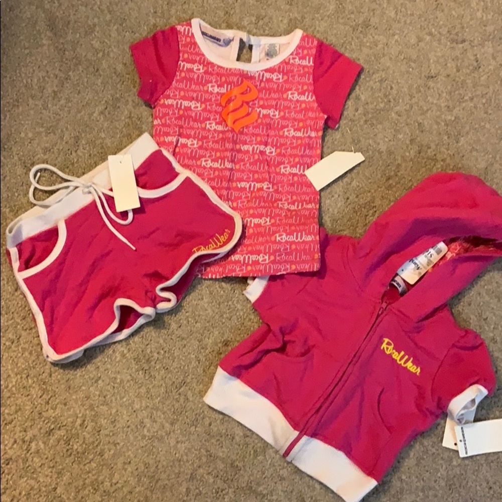 3pcs short set